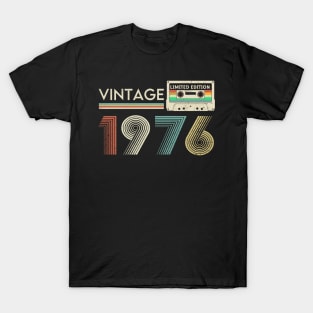 Vintage 1976 Limited Cassette T-Shirt